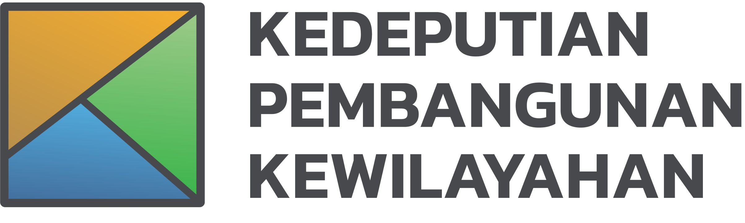 Logo Kedeputian Pembangunan Kewilayahan
